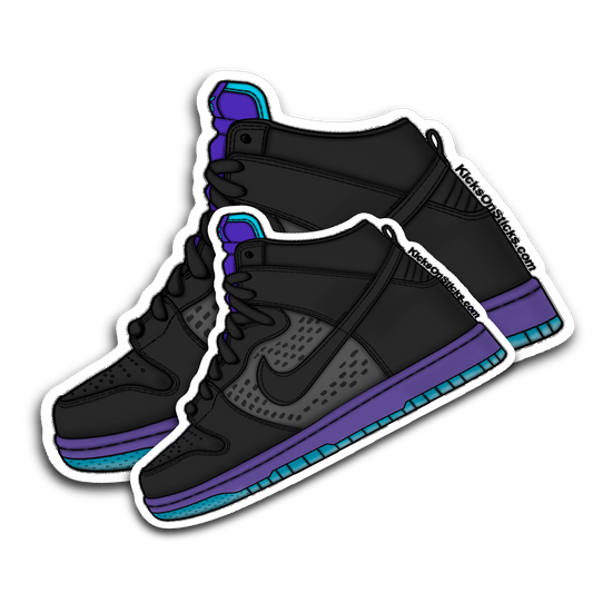 SB Dunk High "Grape" Sneaker Sticker