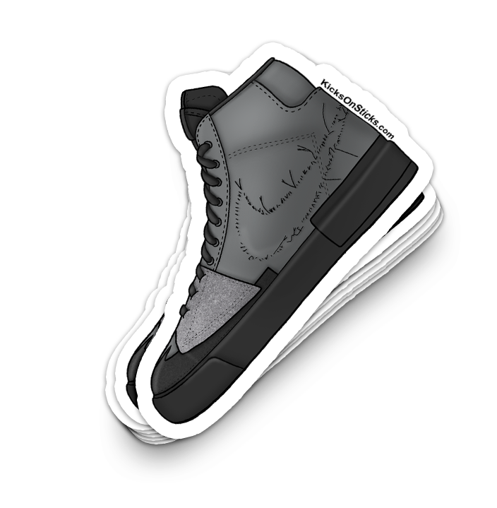 SB Blazer "Hack Pack Iron Grey" Sneaker Sticker