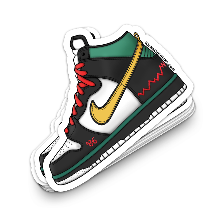 SB Dunk High "McRad" Sneaker Sticker