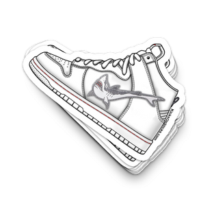 SB Dunk High "Oski White" Sneaker Sticker