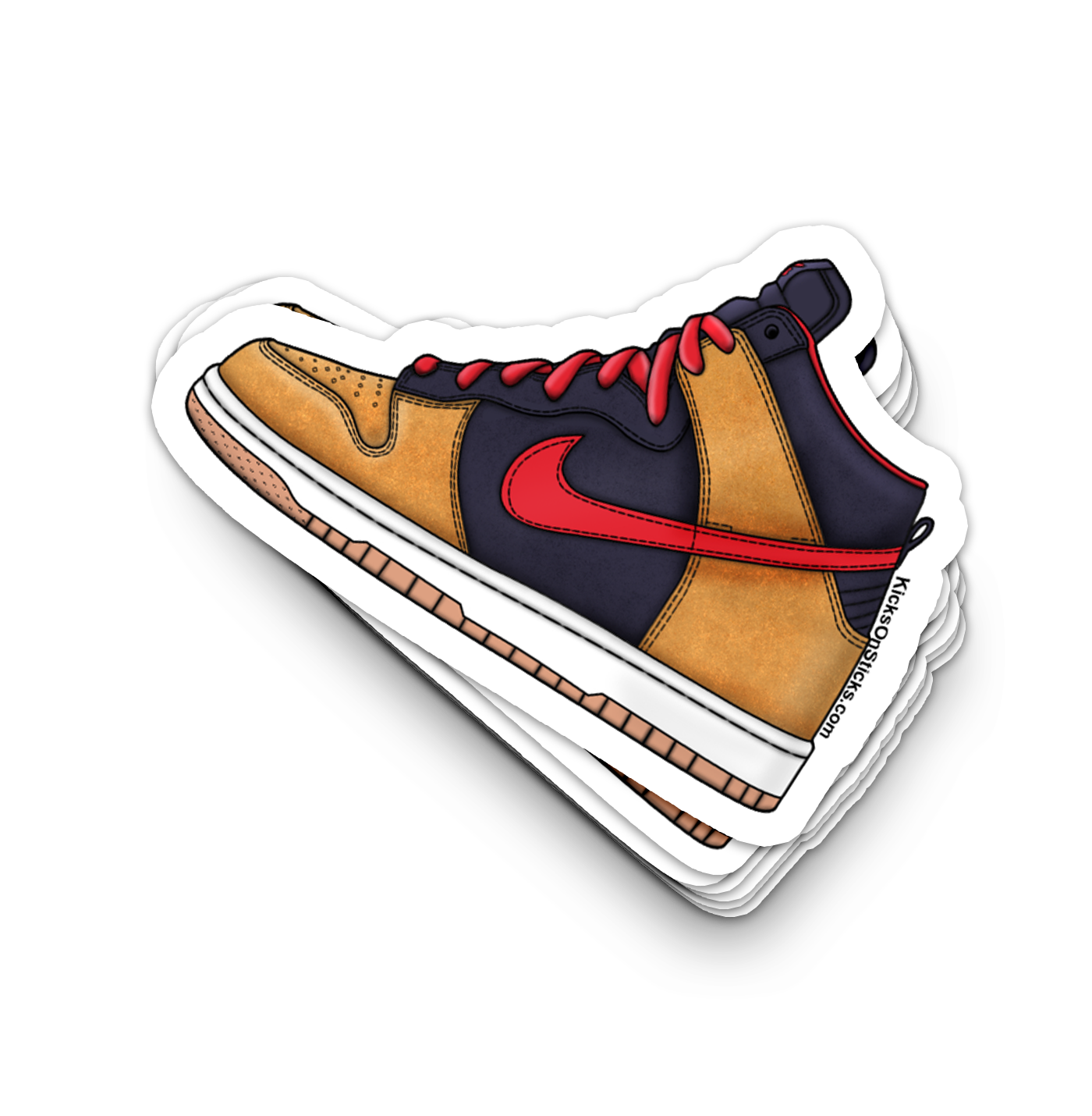 SB Dunk High Reese Forbes" Sneaker Sticker