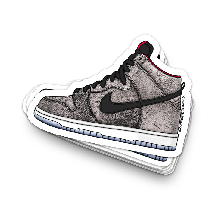 SB Dunk High "Salt Stain" Sneaker Sticker