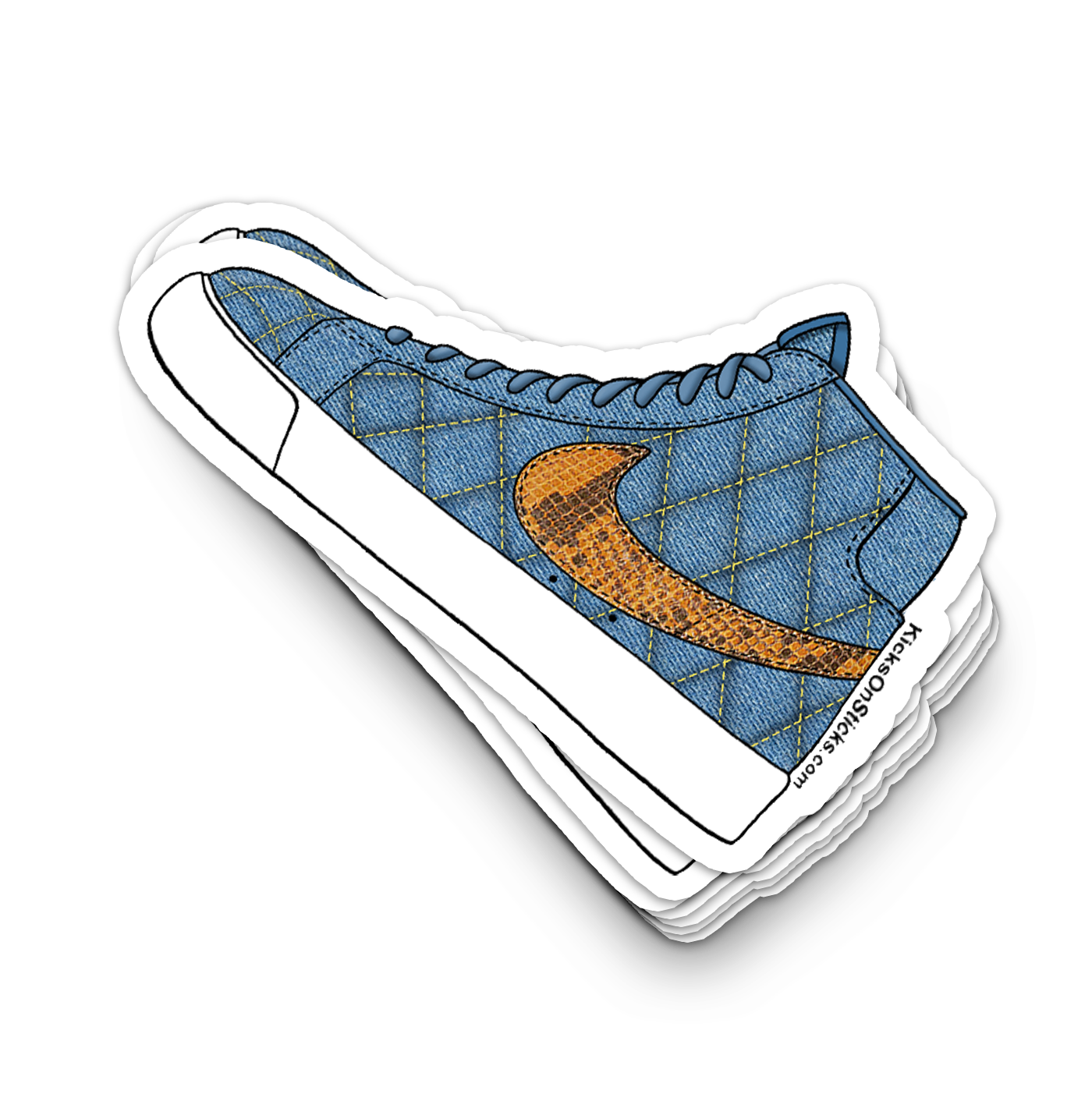 SB Blazer "Supreme Denim 2022" Sneaker Sticker