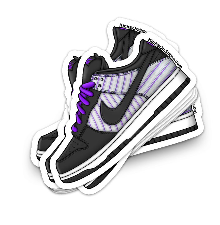 SB Dunk Low "Avenger Purple" Sneaker Sticker
