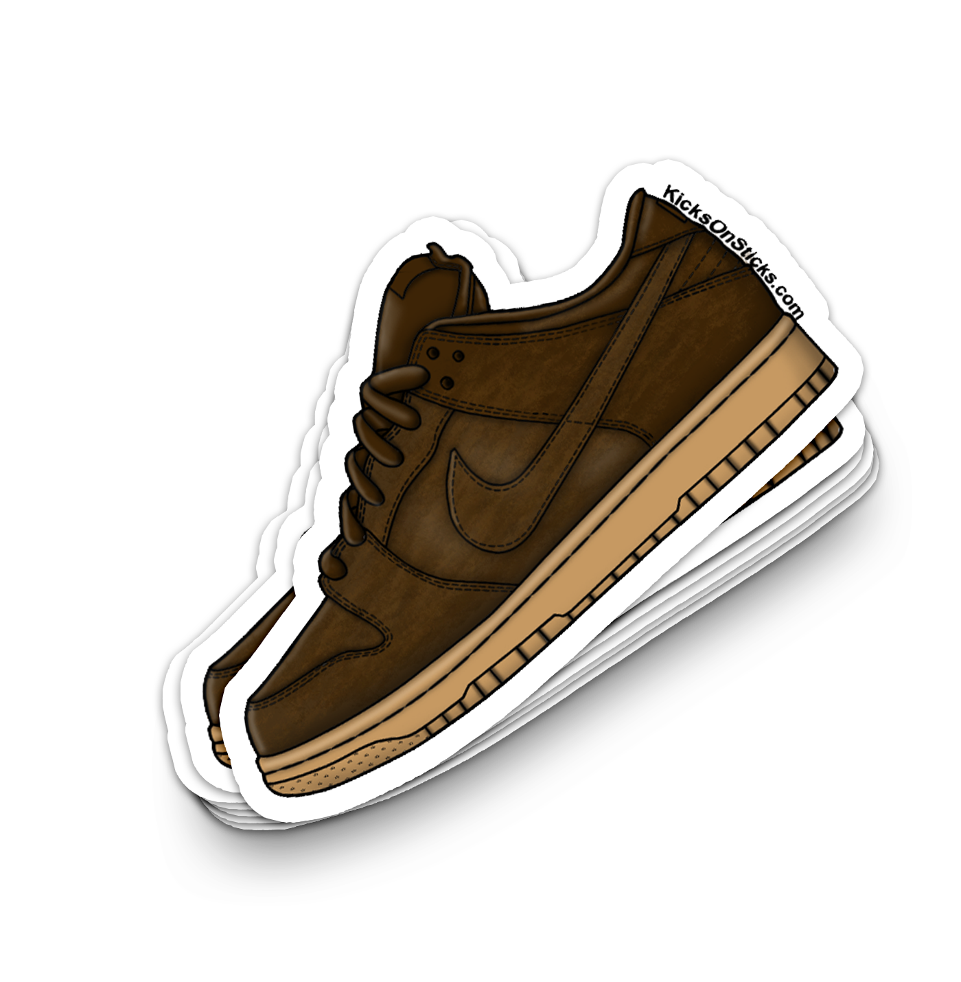 SB Dunk Low "Bigfoot" Sneaker Sticker