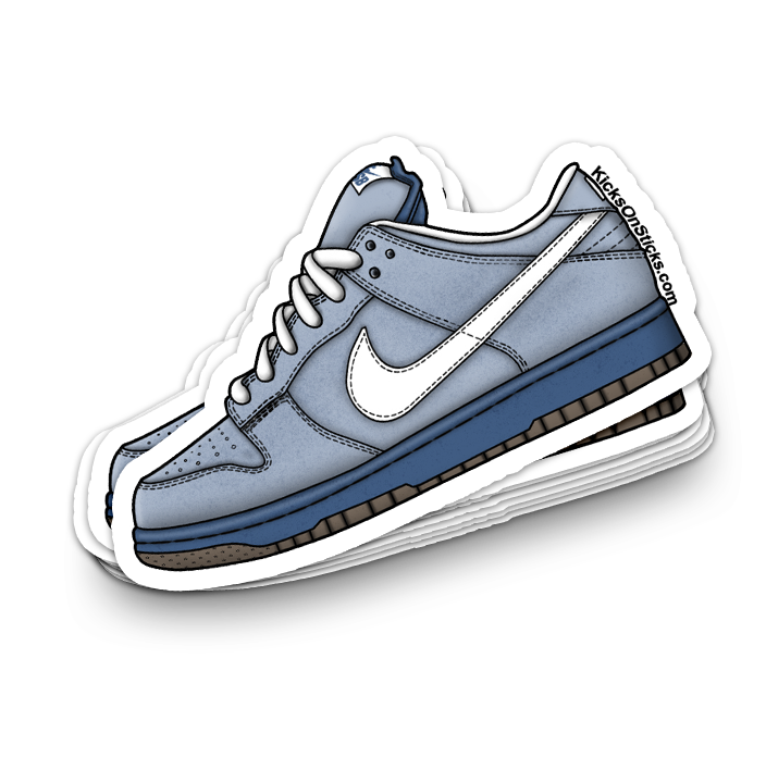 SB Dunk Low "Boarder Blue" Sneaker Sticker
