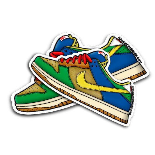 SB Dunk Low "Brooklyn Projects Halo" Sneaker Sticker