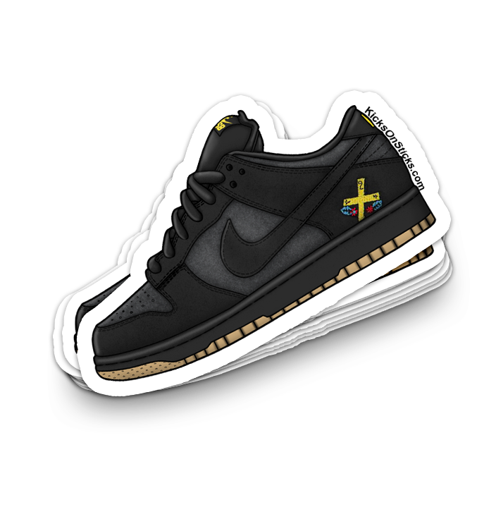 SB Dunk Low "Chocolate" Sneaker Sticker