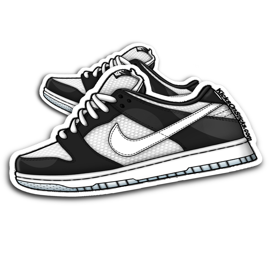 SB Dunk Low Concord Sneaker Sticker