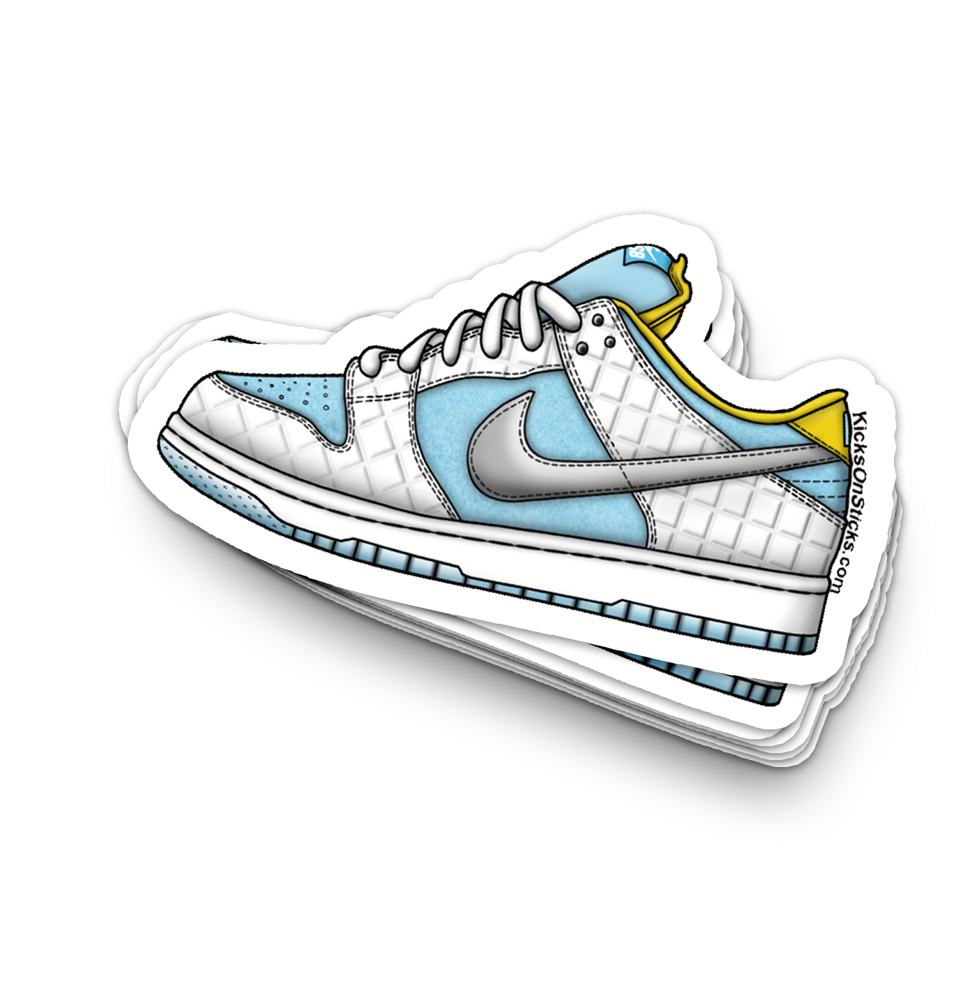 SB Dunk Low "FTC Lagoon" Sneaker Sticker