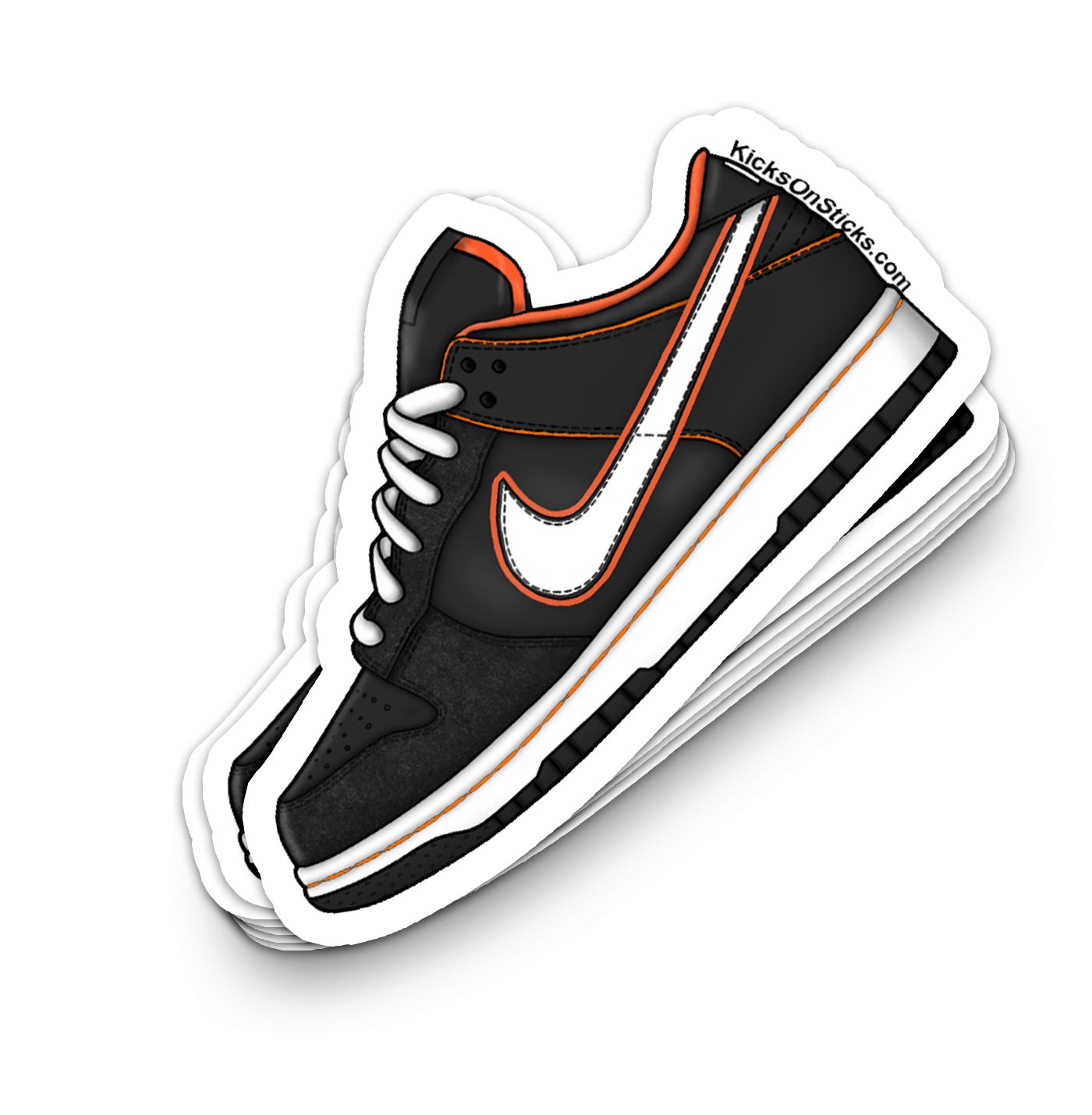 SB Dunk Low "Giants Harley" Sneaker Sticker