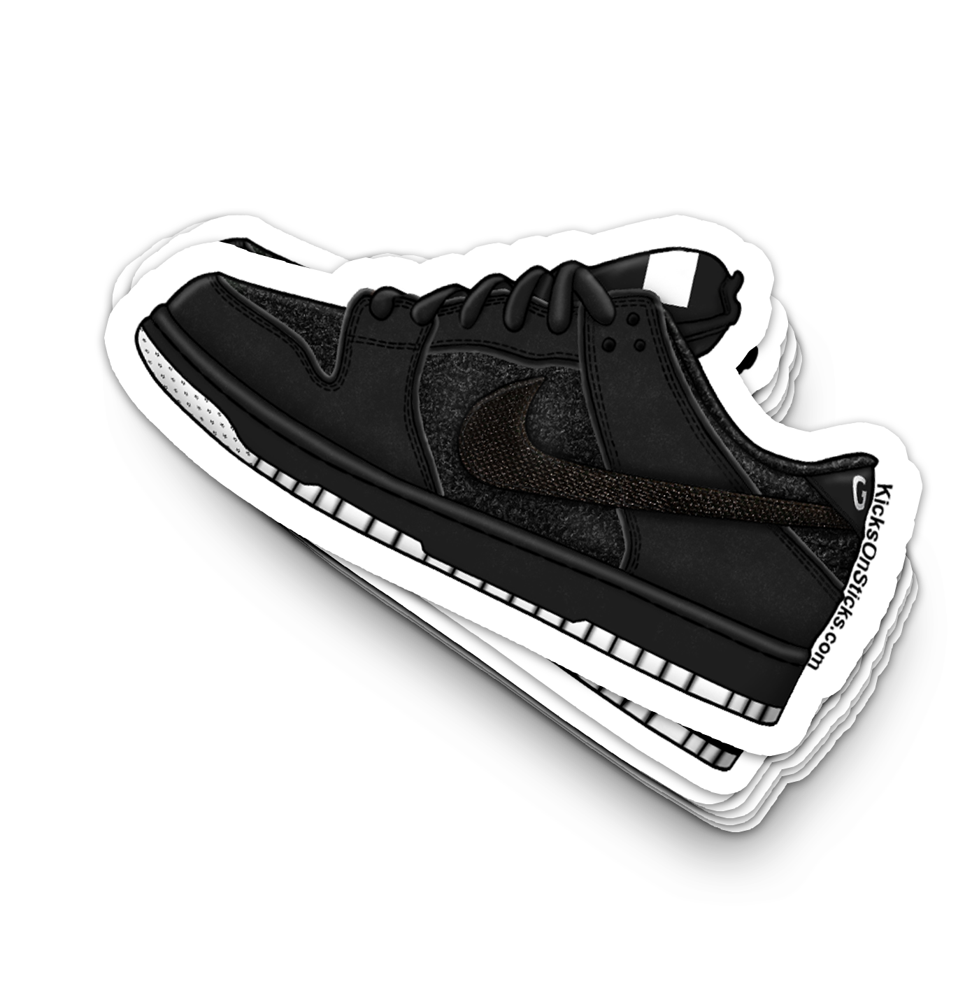 SB Dunk Low "Gnarhunters" Sneaker Sticker