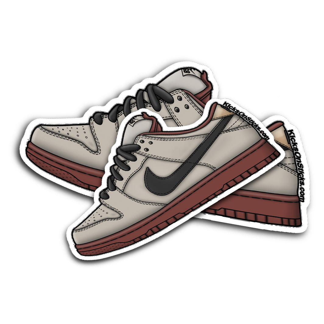 SB Dunk Low "Hennessy" Sneaker Sticker