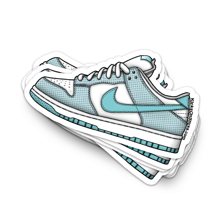 SB Dunk Low "High Hair" Sneaker Sticker