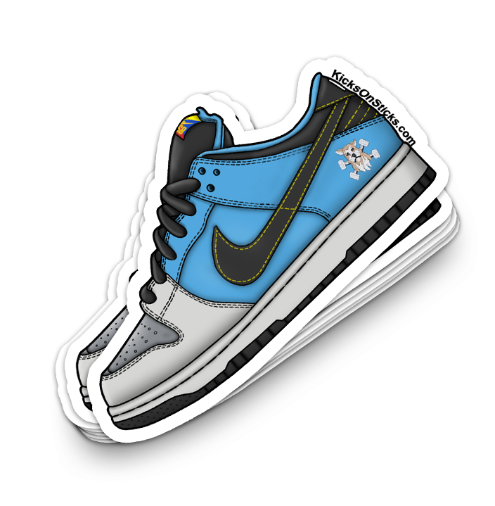 SB Dunk Low "Instant" Sneaker Sticker