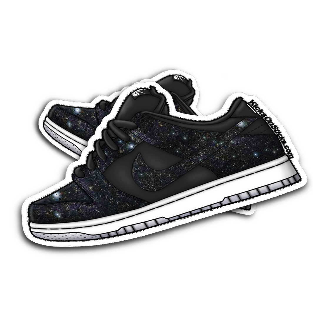 SB Dunk Low Intergalactic 420 Sneaker Sticker