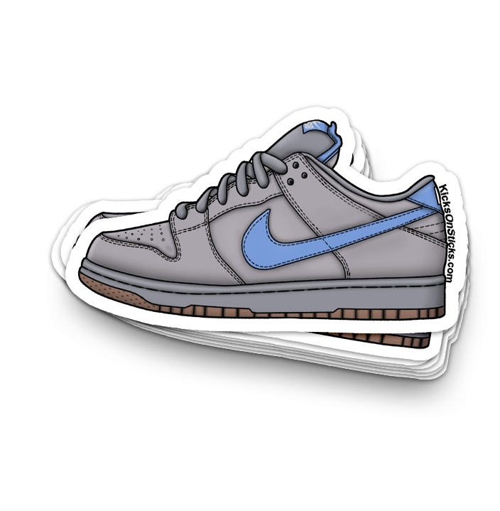 SB Dunk Low "Iron" Sneaker Sticker