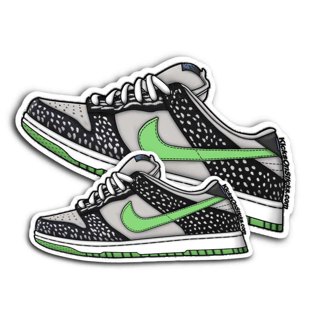 SB Dunk Low Loon Sneaker Sticker