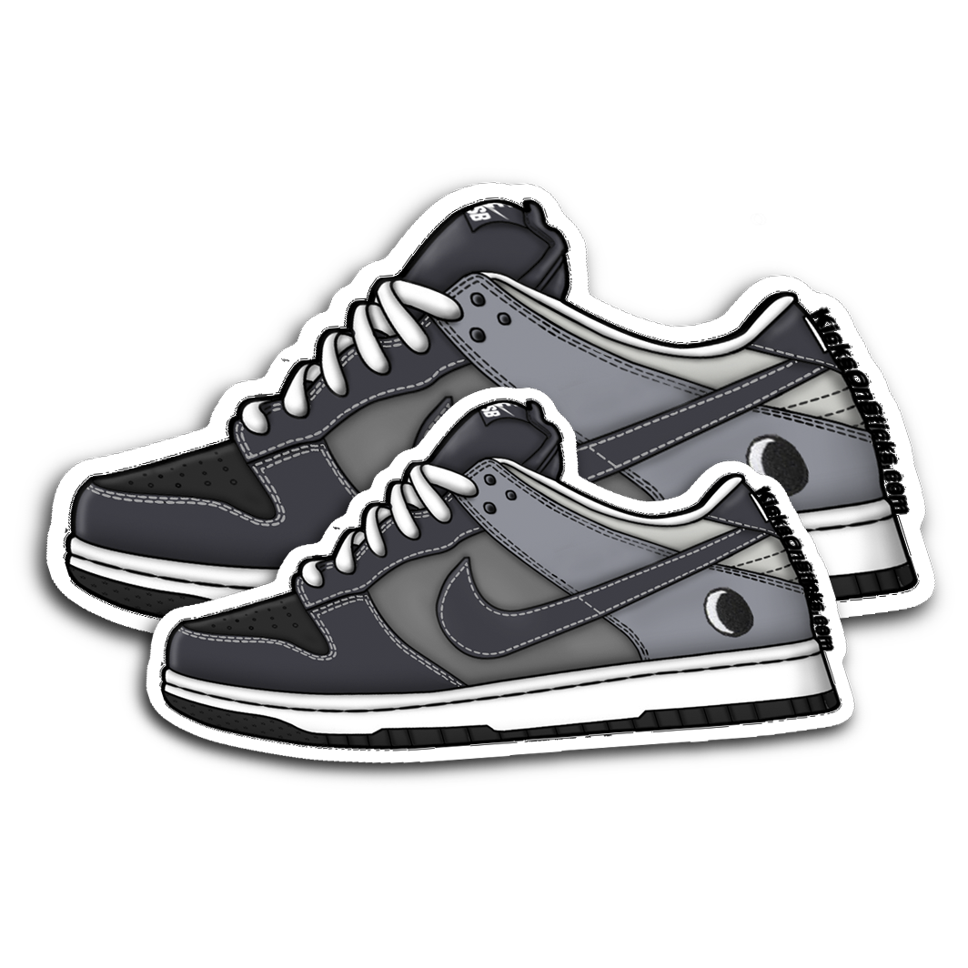 SB Dunk Low "Lunar East" Sneaker Sticker