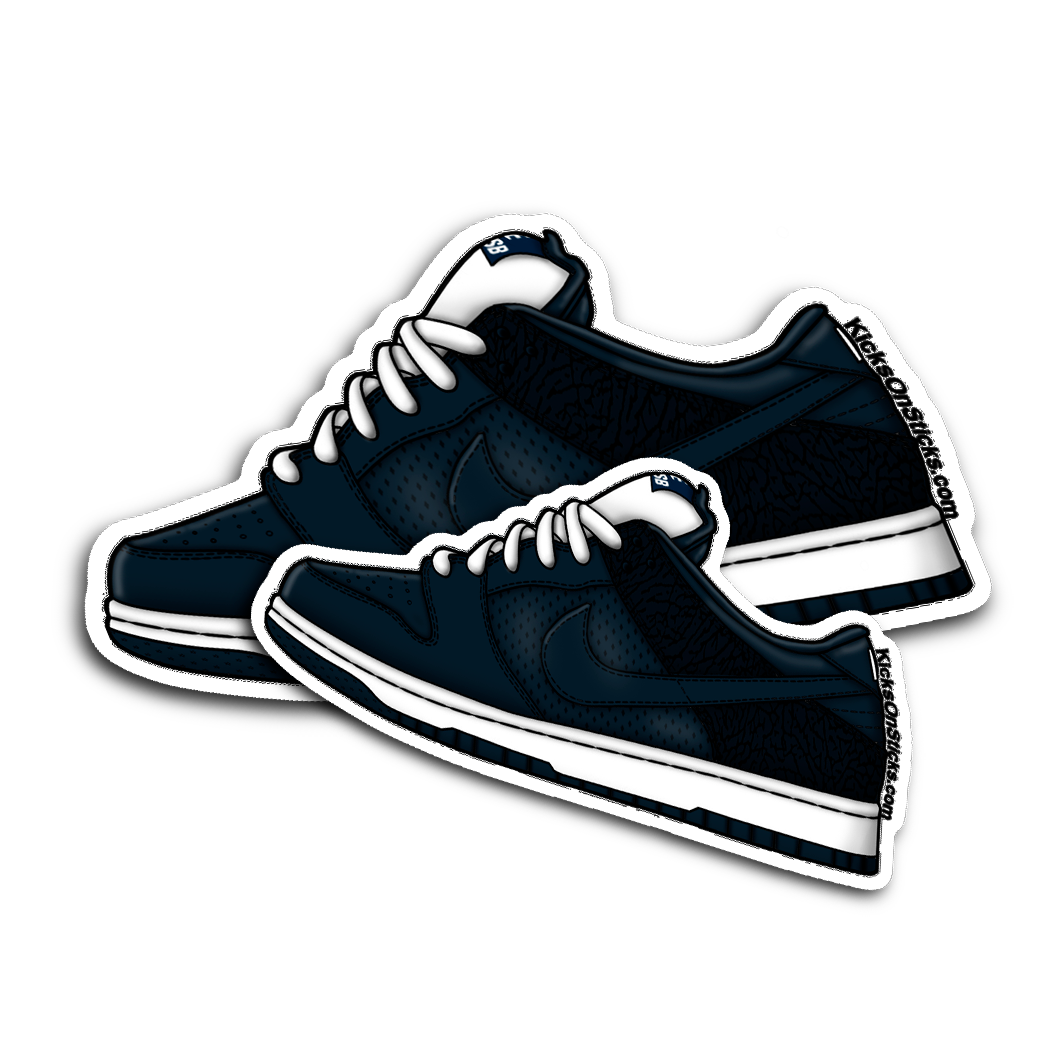 SB Dunk Low "Murasaki Ride Life" Sneaker Sticker