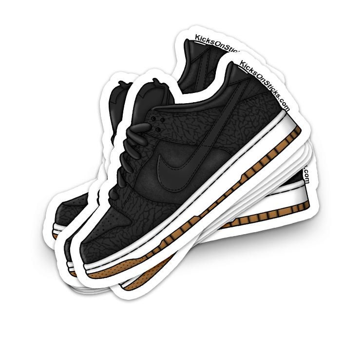 SB Dunk Low "Nontourage" Sneaker Sticker