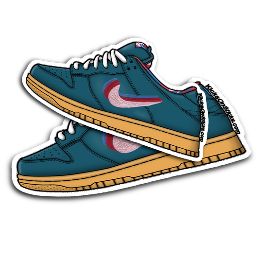 SB Dunk Low "Parra F&F" Sneaker Sticker