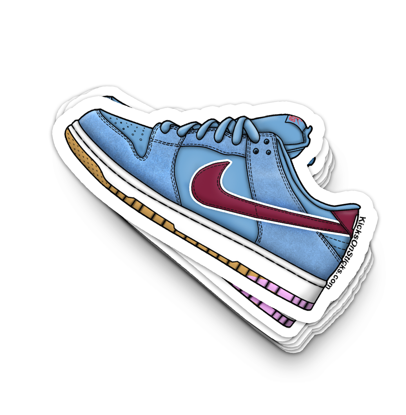 SB Dunk Low "Phillies" Sneaker Sticker