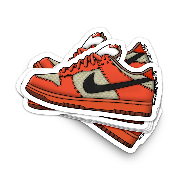 SB Dunk Low "Ramen UnHemp" Sneaker Sticker