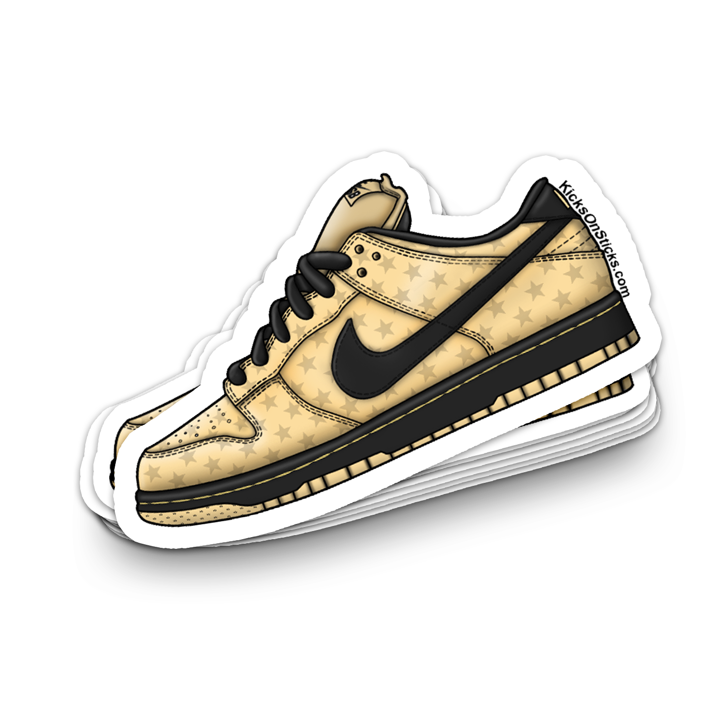 SB Dunk Low "Trickstar" Sneaker Sticker