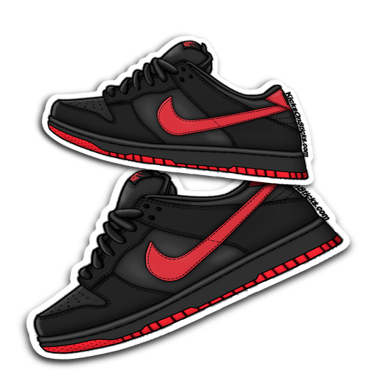 SB Dunk Low "Vamps" Sneaker Sticker