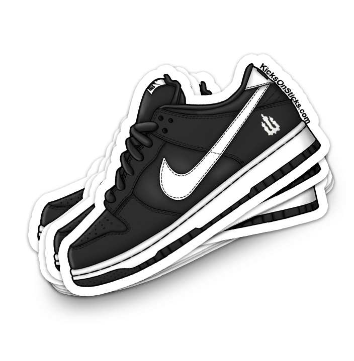 SB Dunk Low "Weiger" Sneaker Sticker
