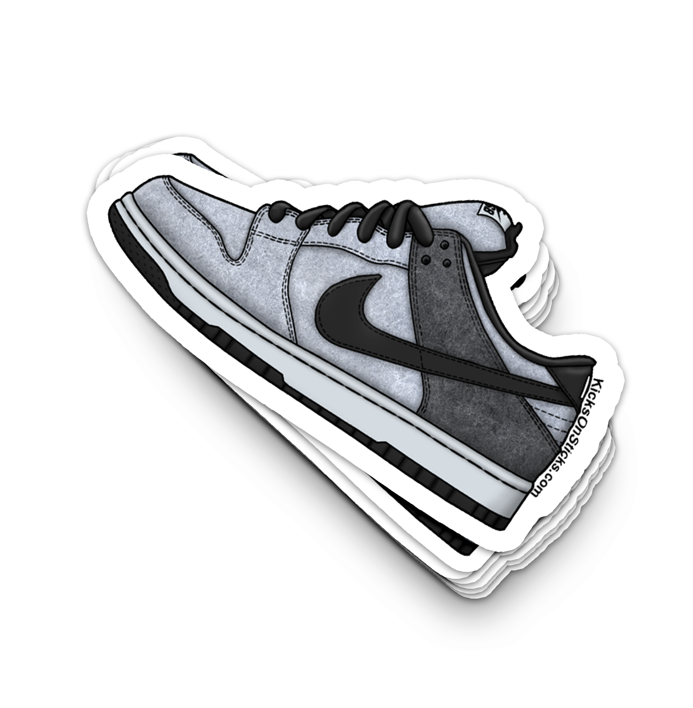 SB Dunk Low "Wool" Sneaker Sticker