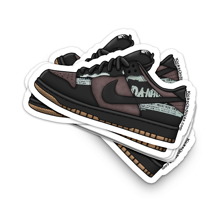 SB Dunk Low "Zoo York" Sneaker Sticker