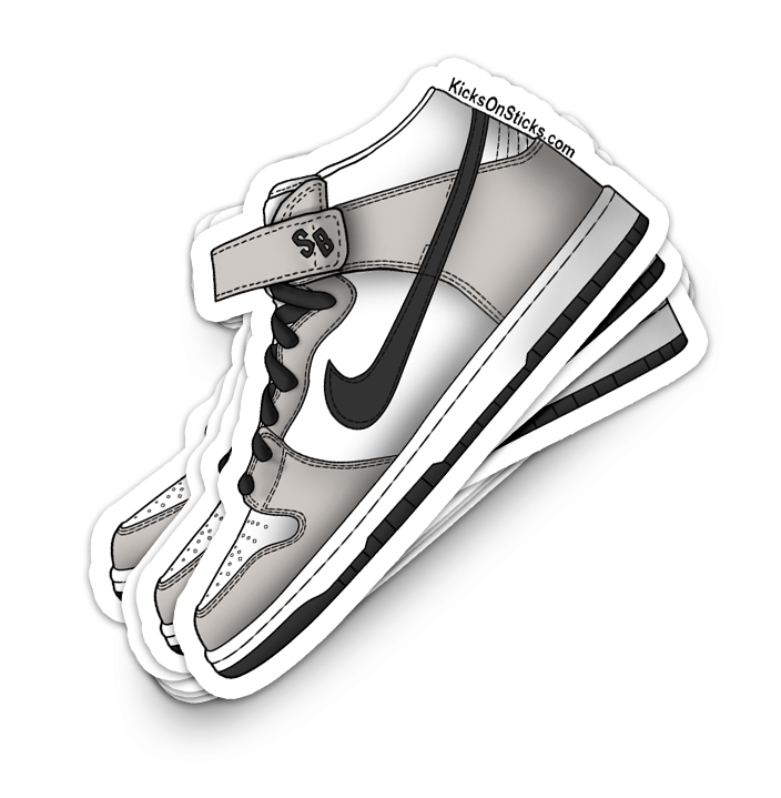 SB Dunk Mid "Bone" Sneaker Sticker