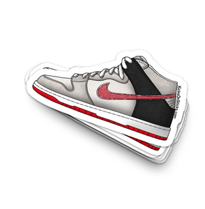 SB Dunk Mid "Ryu" Sneaker Sticker