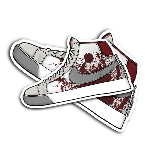SB Blazer "Blood Splatter" Sneaker Sticker