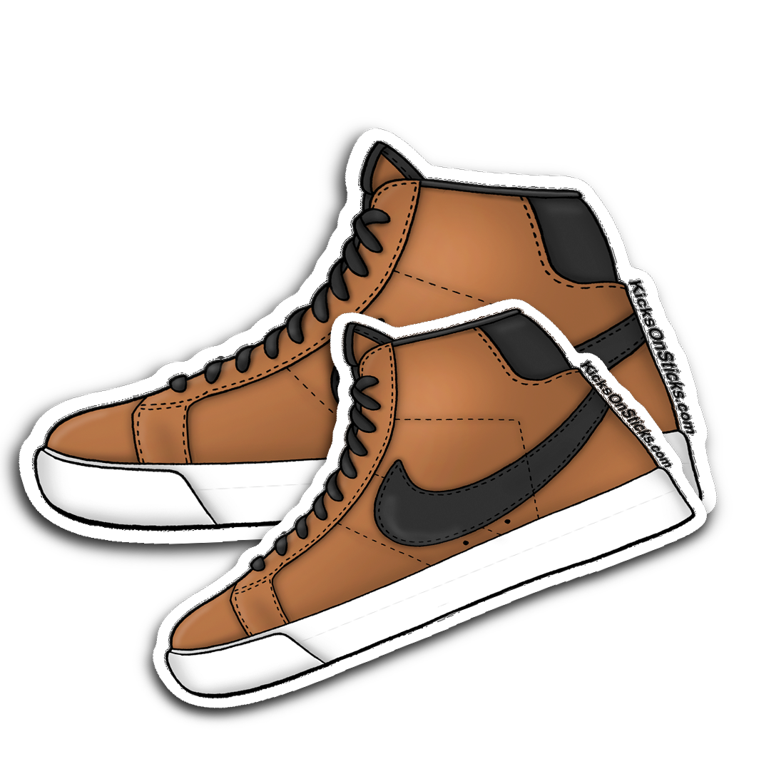 SB Blazer "British Tan" Sneaker Sticker