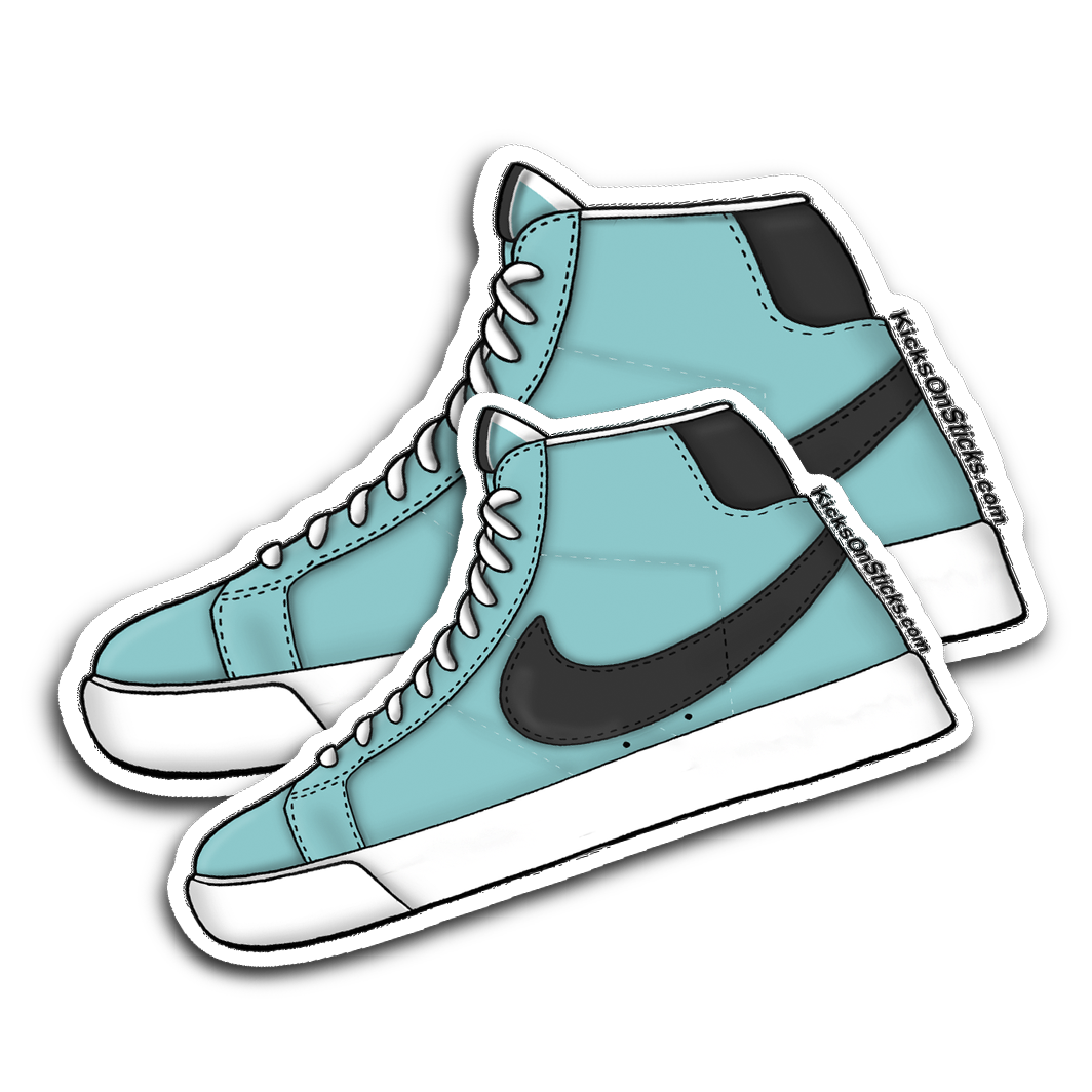 Nike blazer alte azzurre hotsell