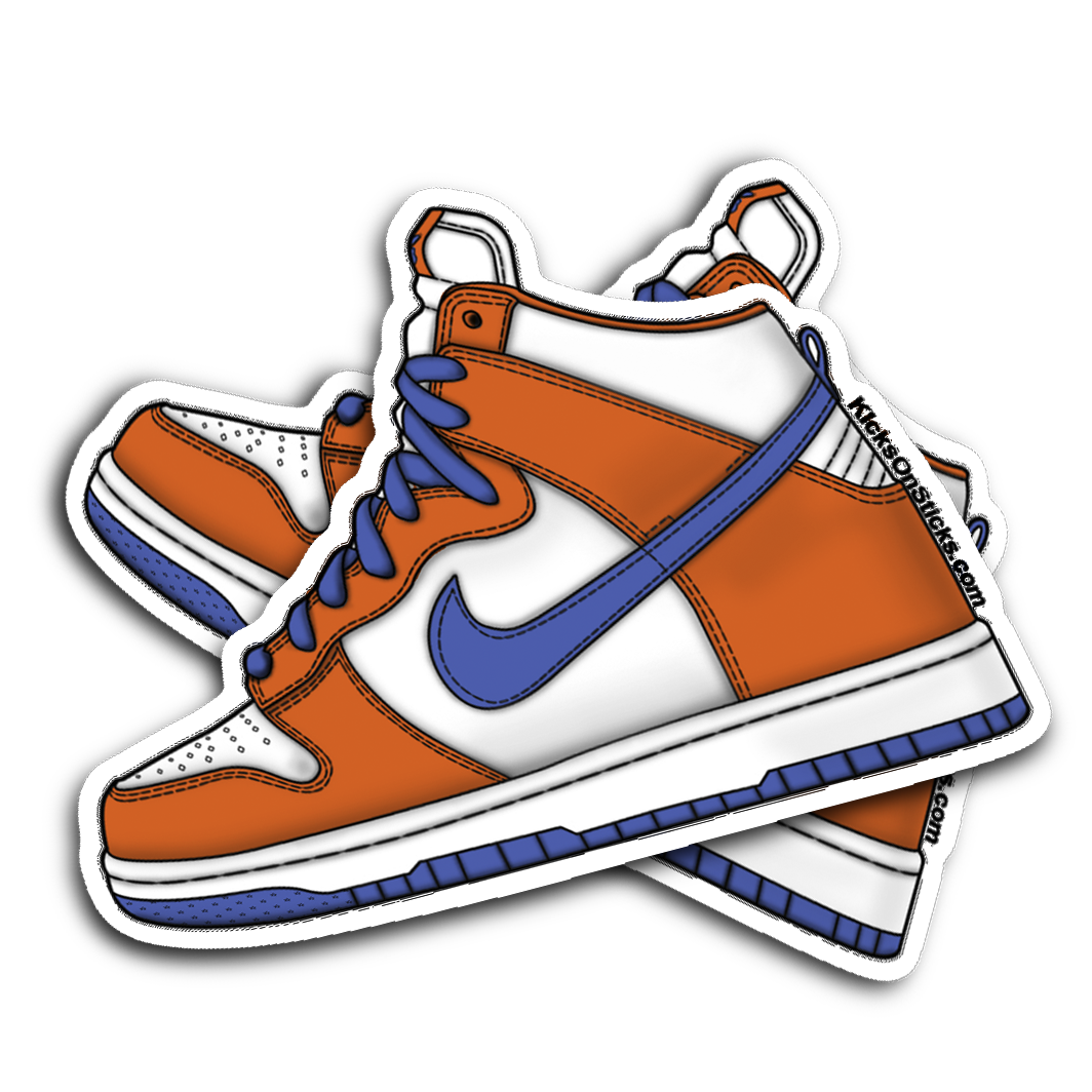 SB Dunk High "Danny Supa" Sneaker Sticker
