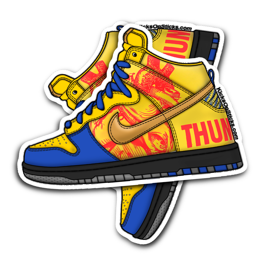 SB Dunk High "Doernbecher" Sneaker Sticker