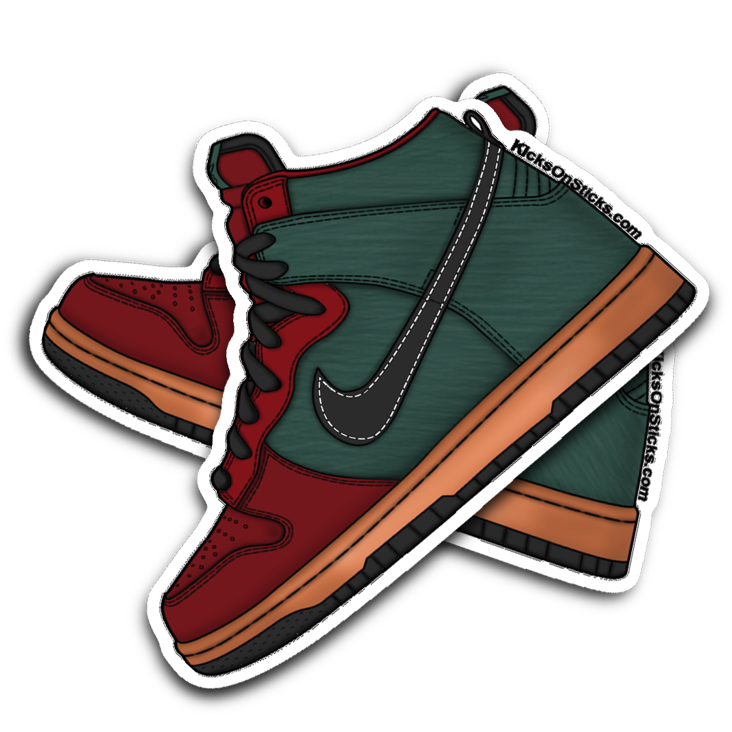 SB Dunk High "Goofy Boy" Sneaker Sticker