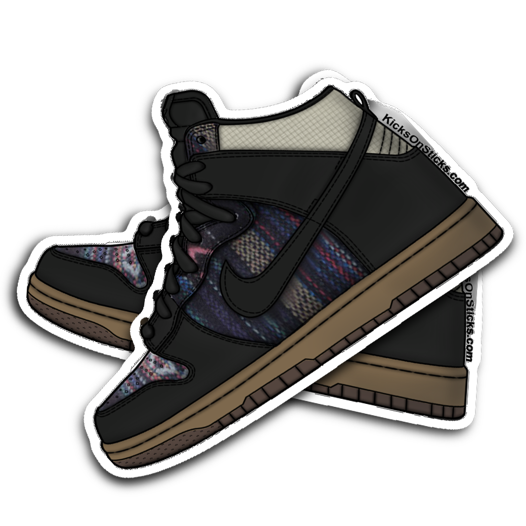 SB Dunk High "Hacky Sack" Sneaker Sticker