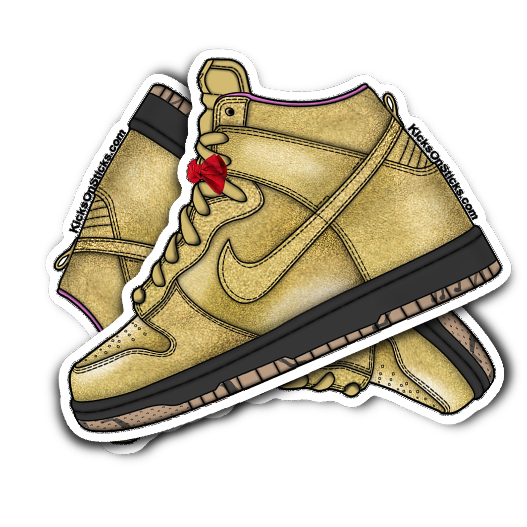 SB Dunk High "Humidity" Sneaker Sticker