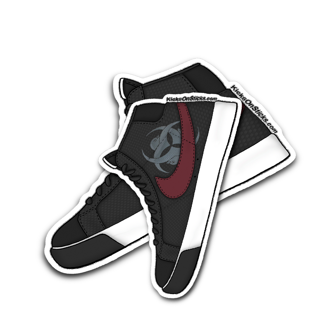 SB Blazer "Lordless Warrior" Sneaker Sticker