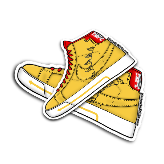 SB Blazer "Micheal Lau BMX" Sneaker Sticker