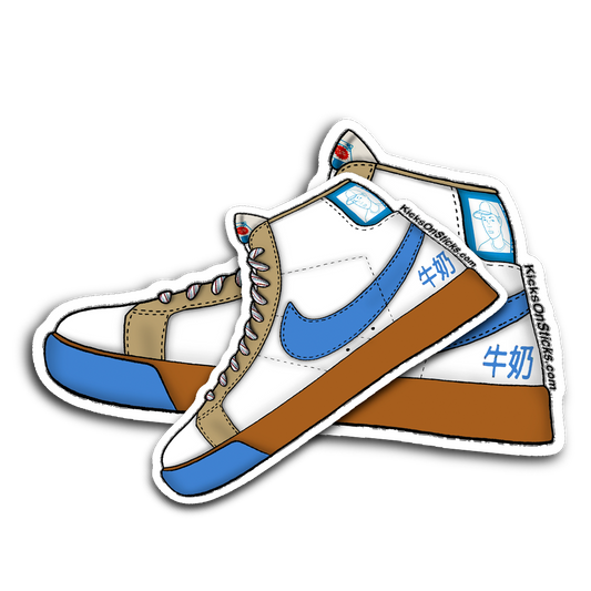 SB Blazer "Milkcrate" Sneaker Sticker