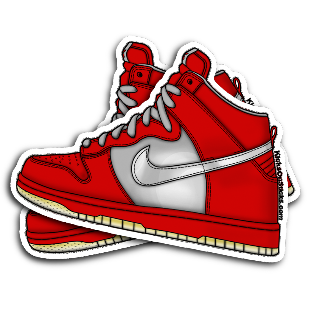 SB Dunk High Mork Mindy Sneaker Sticker