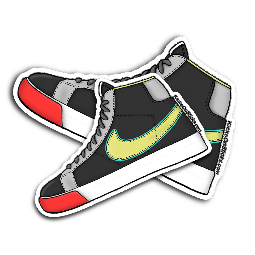 SB Blazer "Pacman" Sneaker Sticker