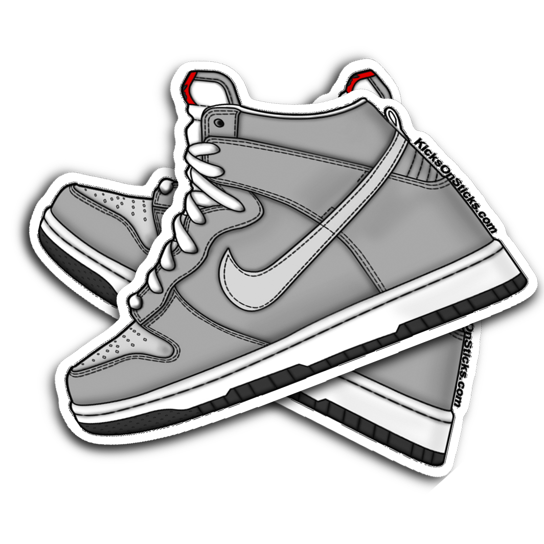 SB Dunk High "PeeWee" Sneaker Sticker