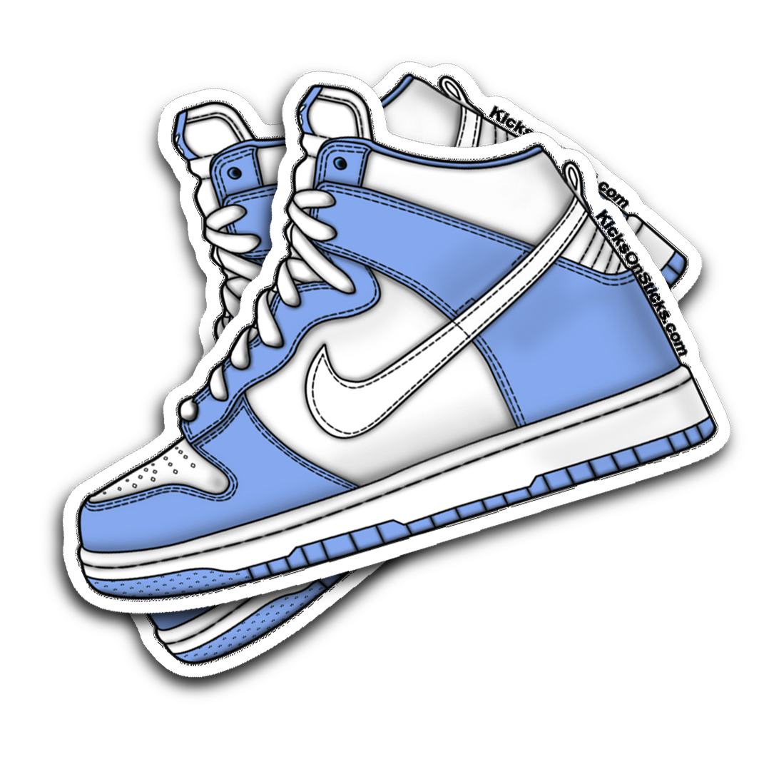 SB Dunk High "Rivalry" Sneaker Sticker